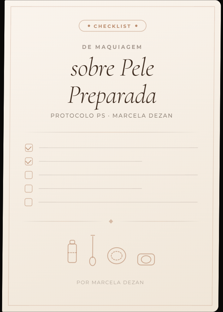 Checklist de Maquiagem