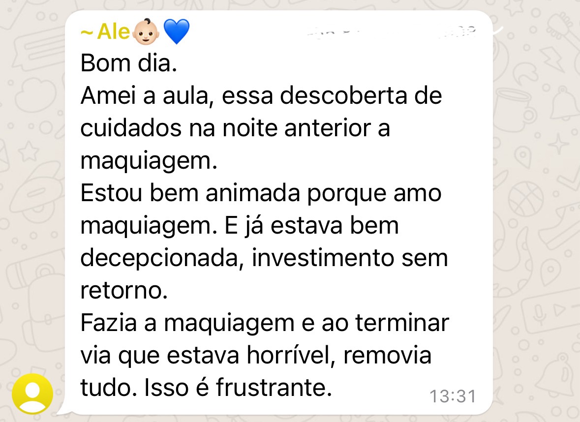 Resultado de aluna